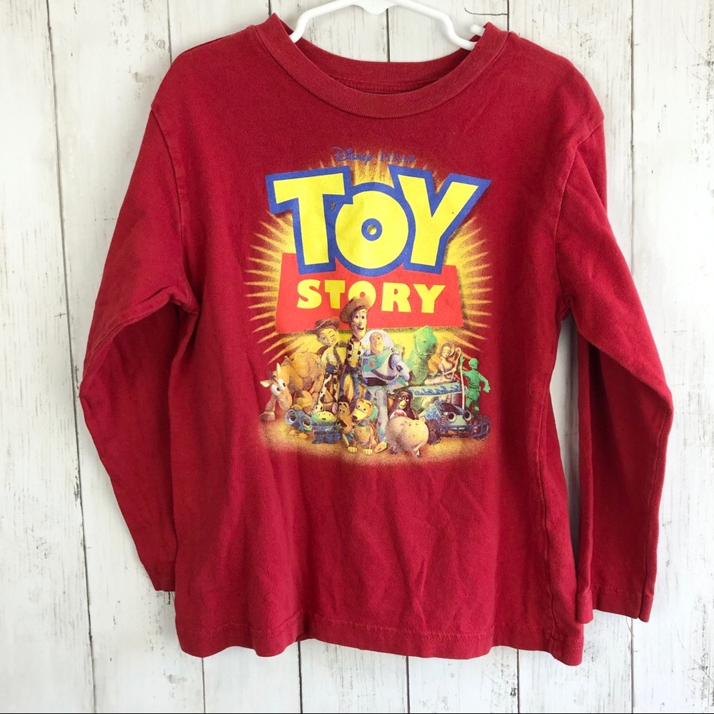 Disney Toy Story Red Long Sleeve TShirt S (5/6)